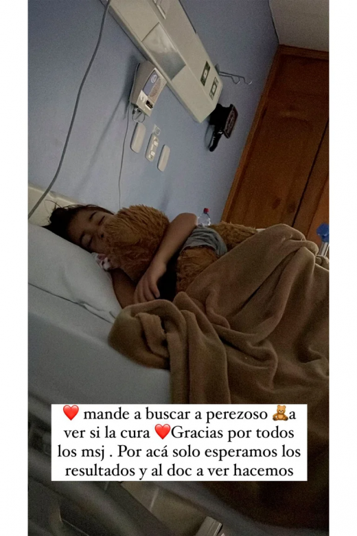 El mensaje de Matías Defederico a su hija Francesca, internada en Punta Cana: “Fuerzas a la morocha desde acá”