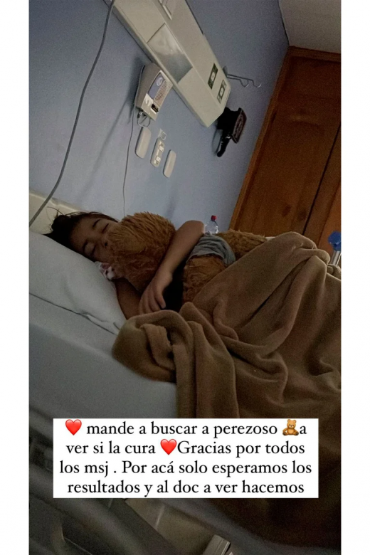 Cinthia Fernández habló del estado de salud de su hija Francesca: “Tuvo un retroceso”