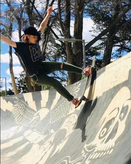 Lucía Brillo, la skater chubutense que sueña con llegar al Circuito Nacional del Skate Femenino