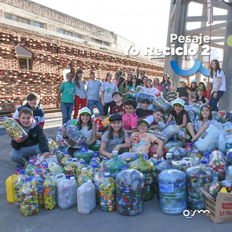 #YoReciclo2:  Gran compromiso estudiantil en el último pesaje del concurso