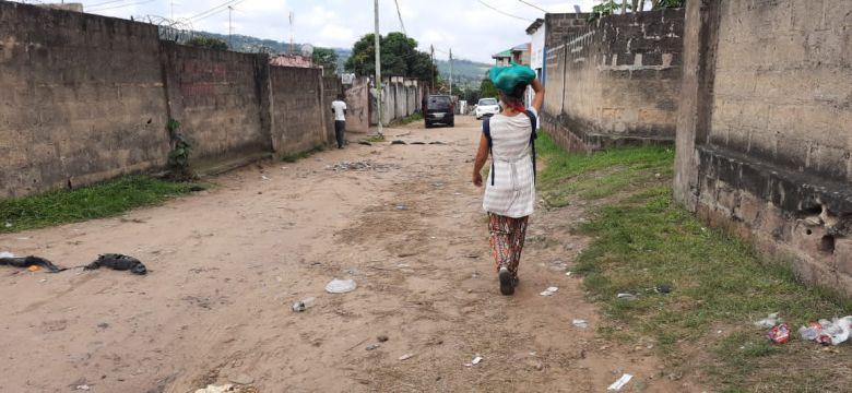 Una Argentina que acompaña a mujeres vulnerables en el Congo