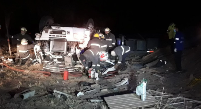 Dos muertos tras un vuelvo en la Autopista de las Serranías Puntanas