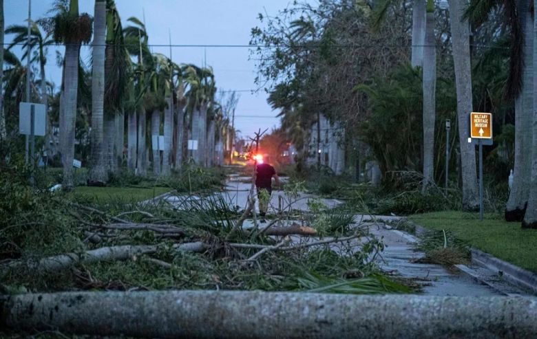 Cómo está Florida después de Ian, uno de sus peores huracanes: islas destruidas, un muerto y millones de personas sin luz