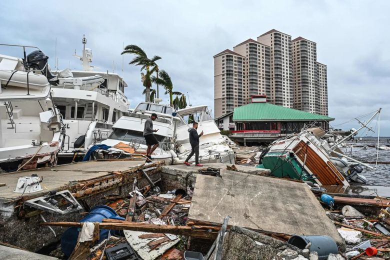 Cómo está Florida después de Ian, uno de sus peores huracanes: islas destruidas, un muerto y millones de personas sin luz