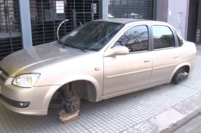 En medio del conflicto por los neumáticos preocupa el robo de cubiertas en San Luis y Villa Mercedes
