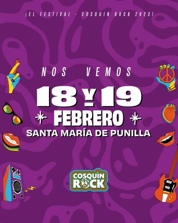 Cosquín Rock 2023 anuncia su grilla completa de artistas