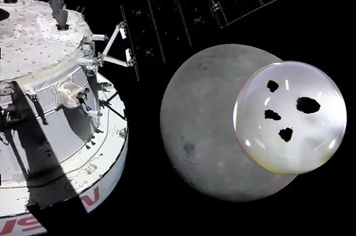 Misión Artemisa 1 de la NASA: La nave Orión se acerca a 130 km de la Luna y sobrevuela los lugares de aterrizaje de las naves Apolo