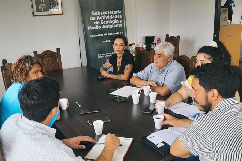 El municipio se reunió con representantes de Senasa