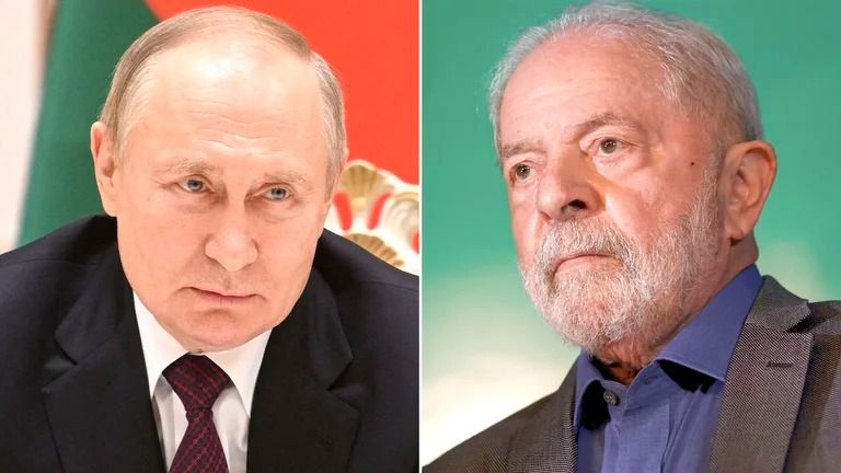 Vladimir Putin felicitó a Lula a días de su asunción y quiere desarrollar una cooperación estratégica con Brasil
