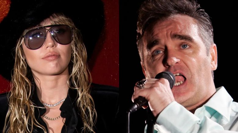 Miley Cyrus le pidió a Morrissey que retire su participación en el disco “Bonfire Of Teenagers”