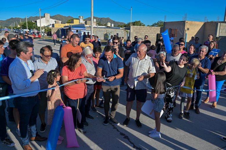 Más obras que llevan progreso y calidad de vida a los vecinos de San Luis 