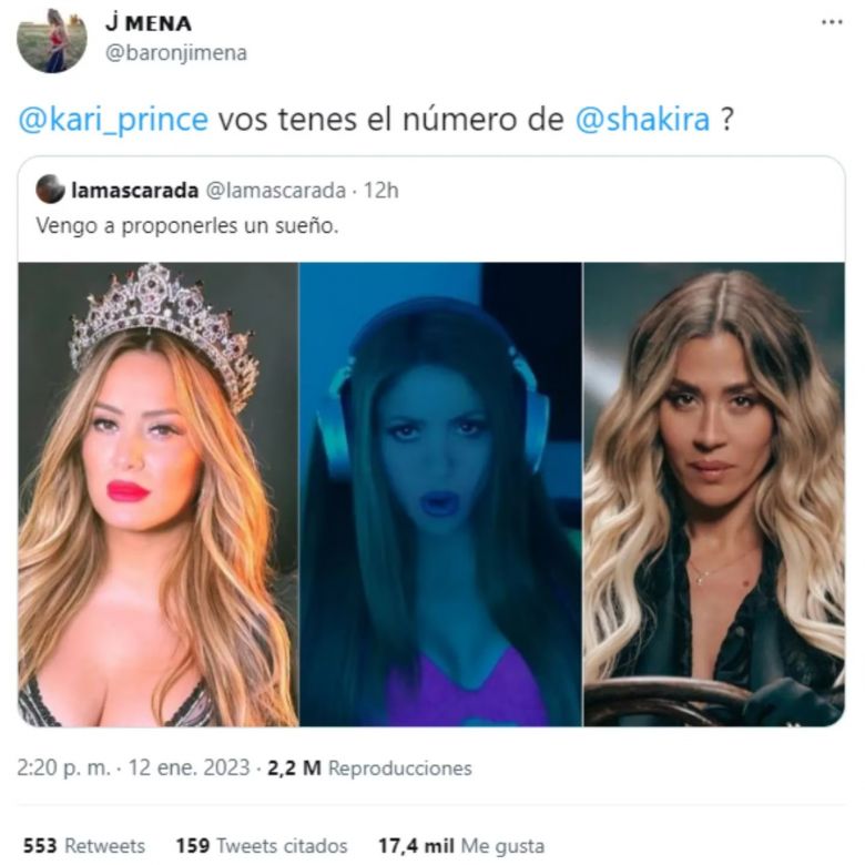 “¿Tenés el número?”: Karina y Jimena Barón celebraron la Session #53 y sueñan con lanzar un tema con Shakira