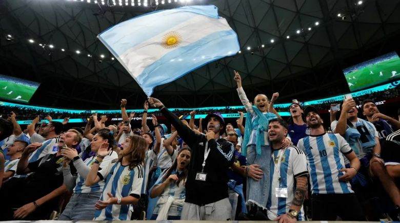 La hinchada argentina fue nominada a los premios The Best por su apoyo a la Selección en el Mundial