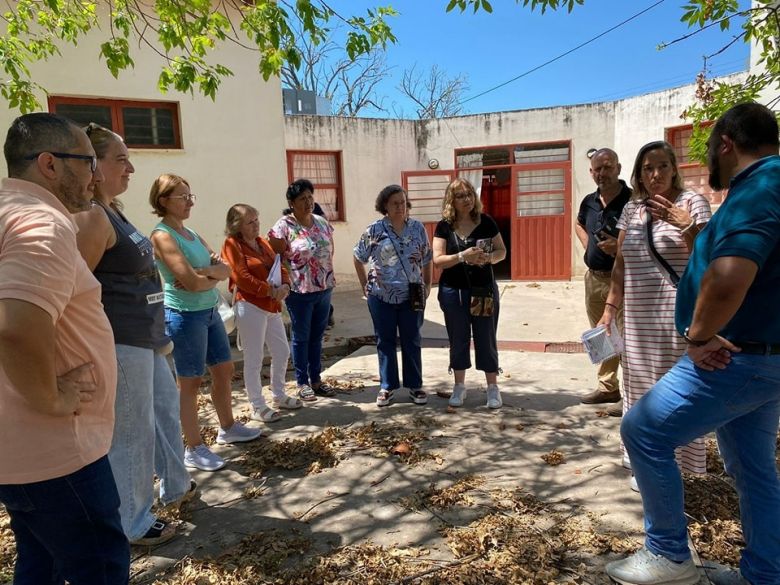 Recuperación de Villa Mercedes: el Municipio visitó escuelas para conocer su estado