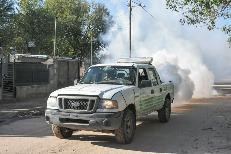 La Municipalidad de Villa Mercedes continúan con las fumigaciones en la ciudad