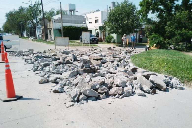 Municipalidad de Villa Mercedes: Continúa con las diferentes reparaciones de pavimento