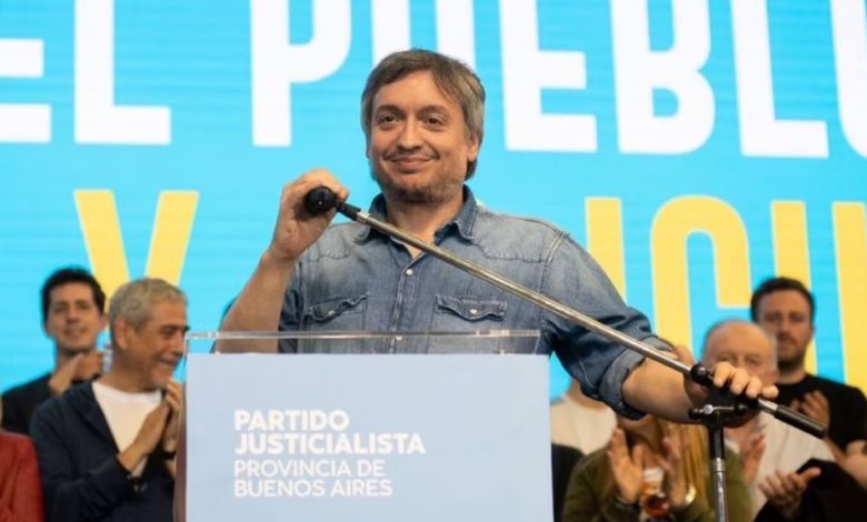 Máximo Kirchner: "Quiero que gobierne un buen peronista"
