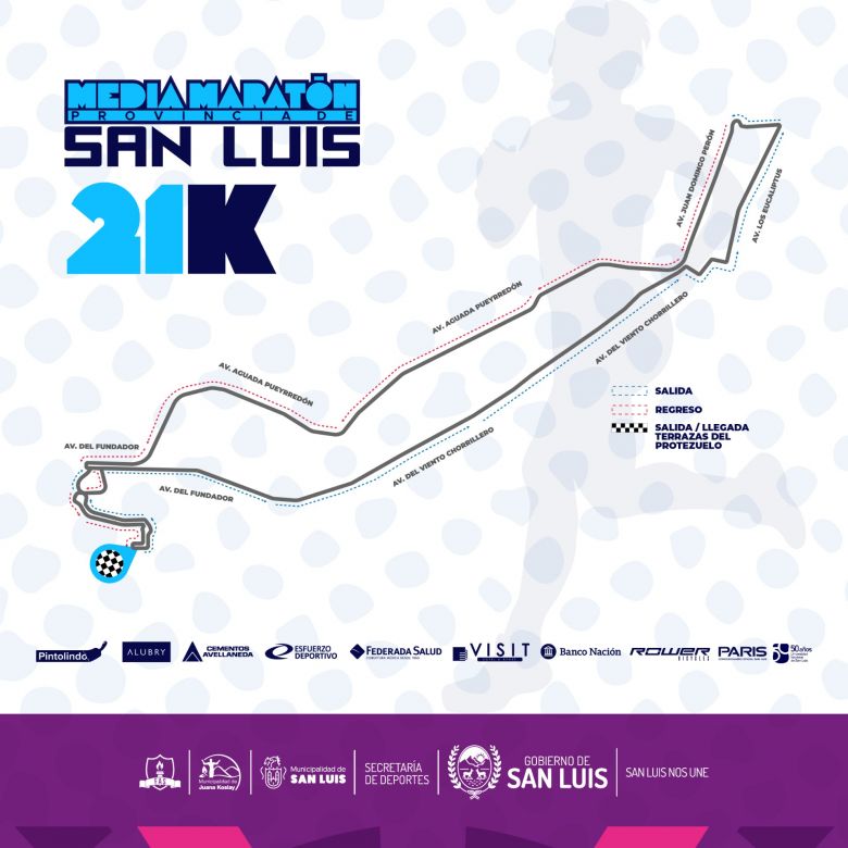 Últimos días para inscribirse a la Media Maratón de San Luis