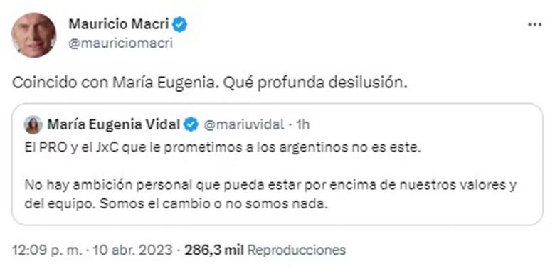 Dura crítica de Mauricio Macri a Larreta tras el anuncio de elecciones concurrentes: “Qué profunda desilusión”