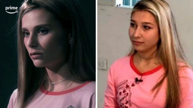 Se conocieron las primeras imágenes de Valentina Zenere en la piel de Nahir Galarza