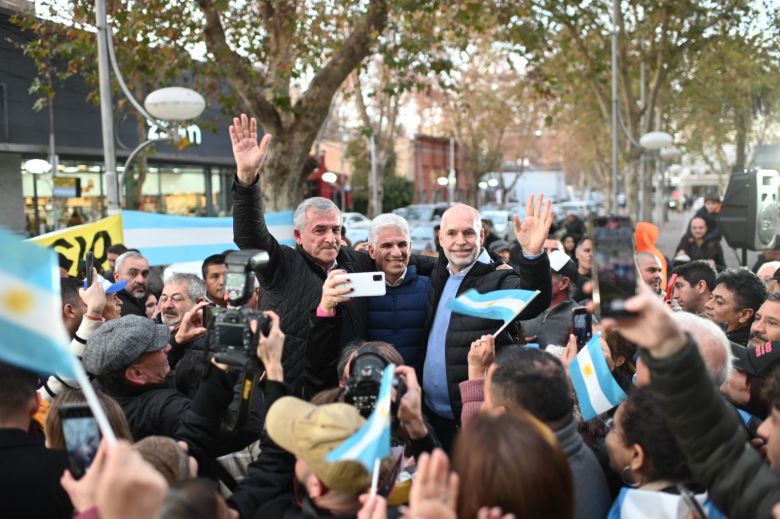 Rodríguez Larreta y Morales en San Luis, con Poggi: “El cambio que ya vimos en San Luis, va a suceder en toda la Argentina”