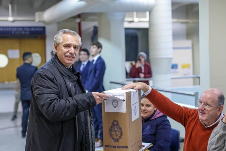 Alberto Fernández: “Siempre que se vota, la Argentina se vuelve un país mejor"