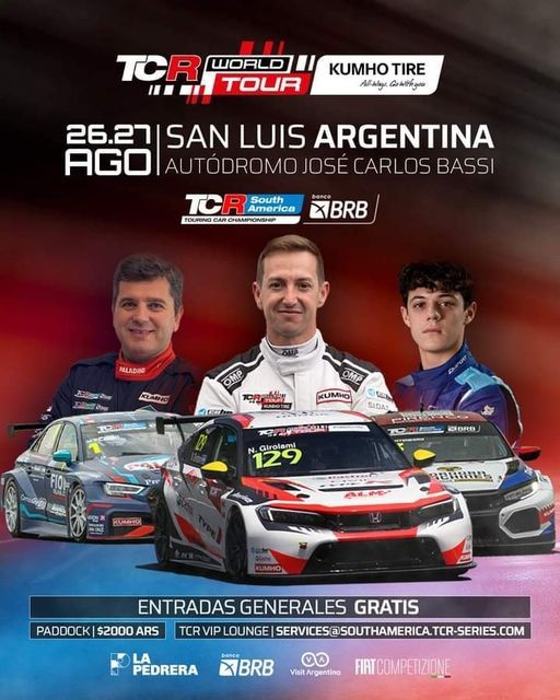 Este fin de semana llega el TCR World Tour a La Pedrera