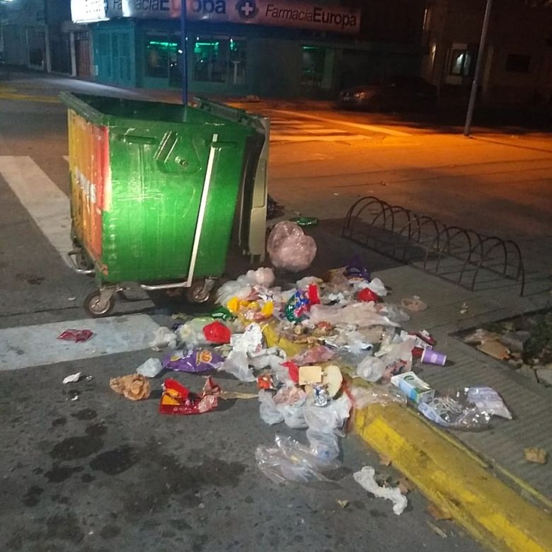 Nuevos actos de vandalismo en la avenida Mitre