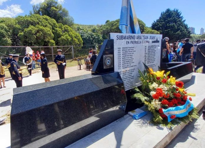 Mañana homenajearán a los 44 Héroes del ARA San Juan