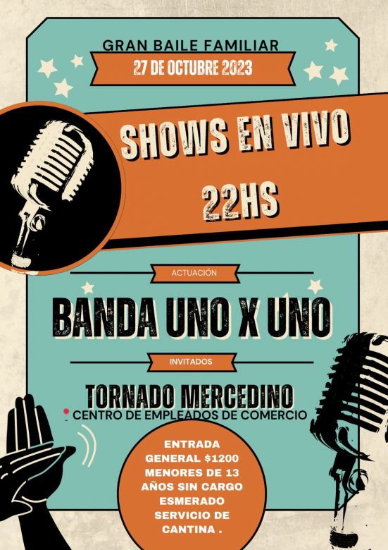 Organizan una Cena Show para participar en el Baila Argentina 2023