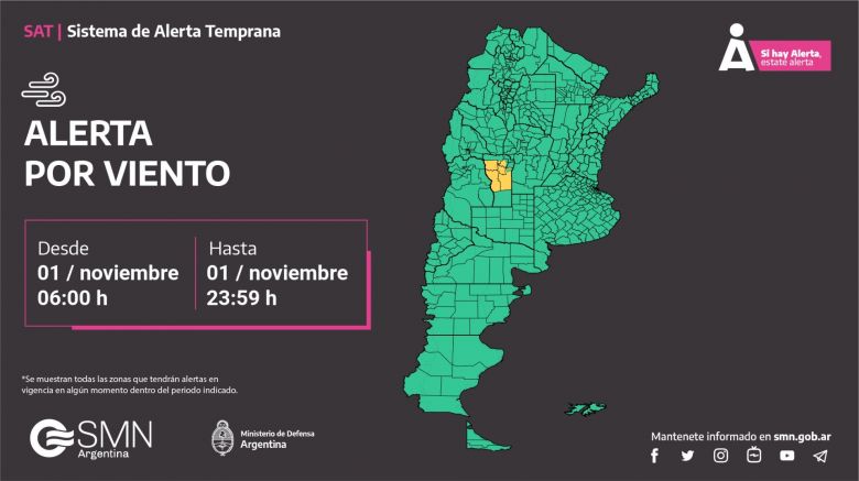 Noviembre comienza con dos alertas meteorológicos