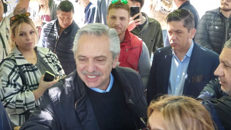 Votó el presidente de la Nación, Alberto Fernández