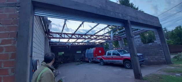 Temporal en Concarán: Gobierno provincial y municipal atendieron a las familias afectadas 
