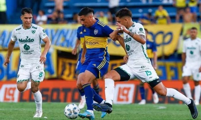Boca Juniors empató con Sarmiento en la cancha de San Lorenzo