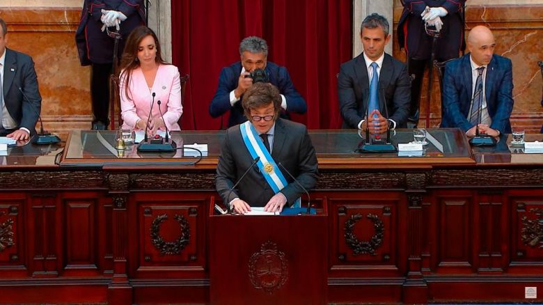 Milei, ante el Congreso: la Argentina se encuentra en "el momento más crítico su historia