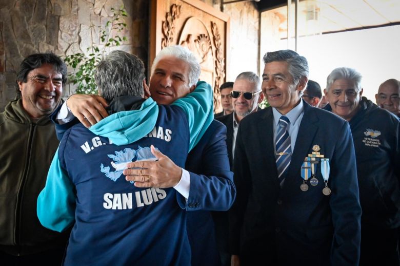 Los excombatientes de Malvinas tienen desde hoy un salón que los honra en Casa de Gobierno