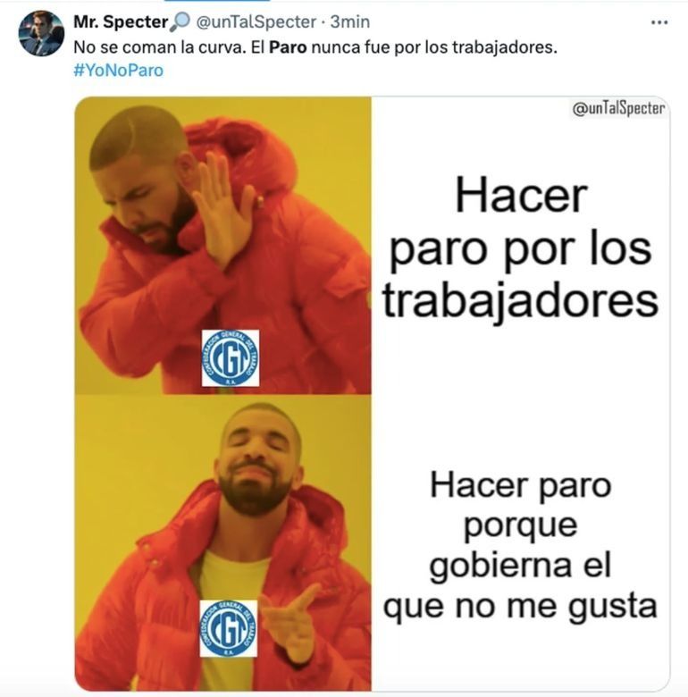 Los mejores memes por el paro general: del home office al paro de colectivos