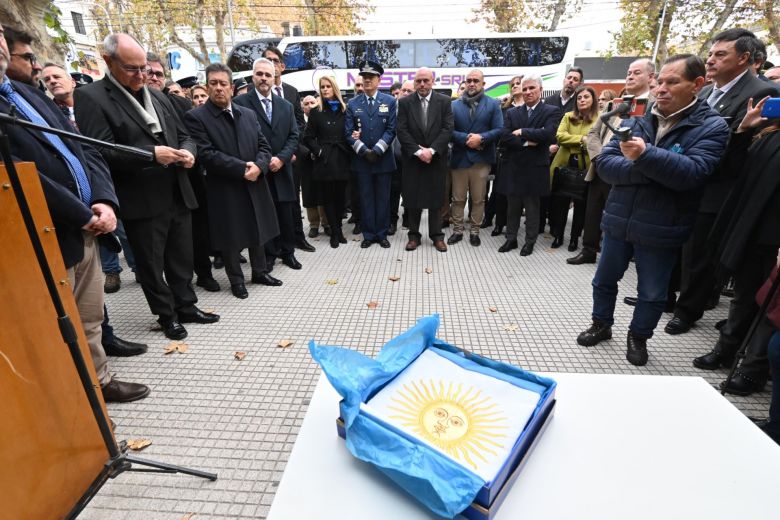 Poggi participó de la inauguración del edificio del Juzgado Federal de Villa Mercedes