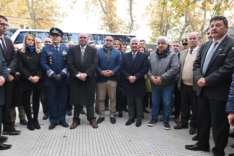 Poggi participó de la inauguración del edificio del Juzgado Federal de Villa Mercedes