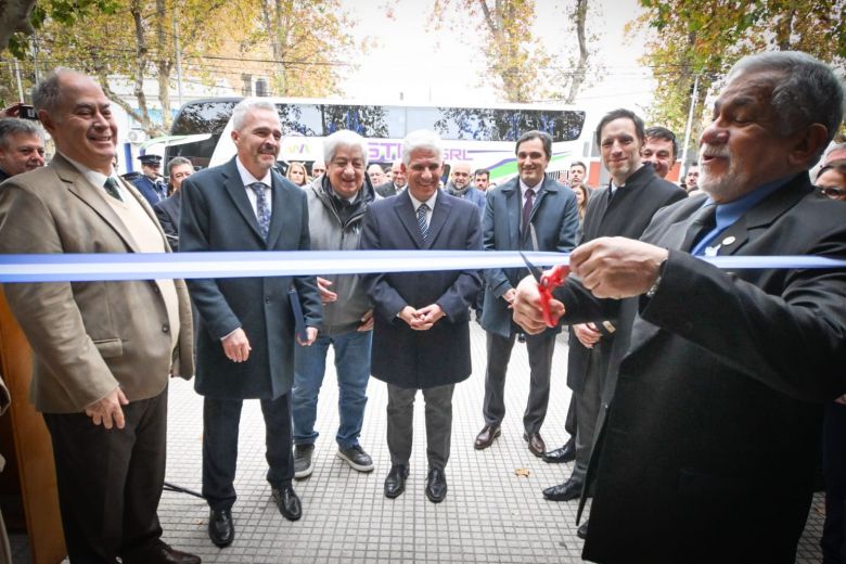 Poggi participó de la inauguración del edificio del Juzgado Federal de Villa Mercedes