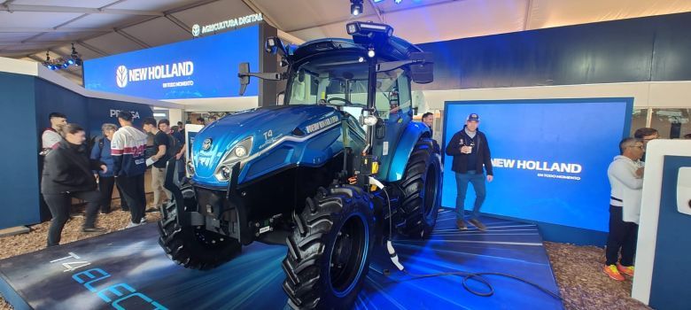 New Holland y CATRPO presentaron el primer tractor eléctrico del mercado