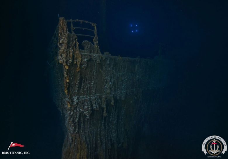 Nuevas fotos del Titanic muestran un importante deterioro del barco