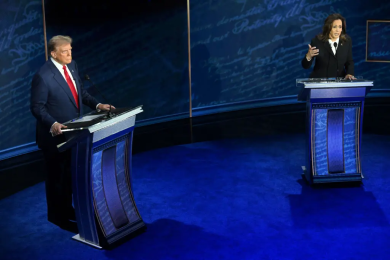 Kamala Harris y Donald Trump protagonizaron su primer debate entre fuertes cruces y polémicas 