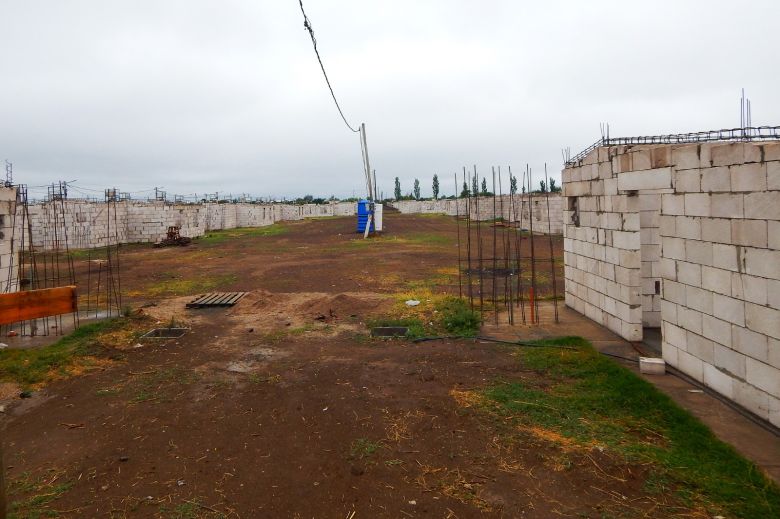 Las nuevas viviendas en Villa Mercedes avanzan y ganan altura