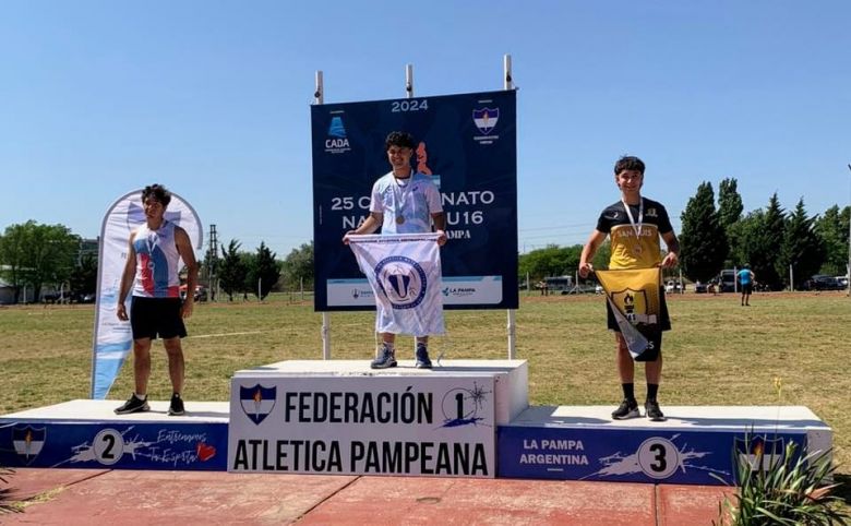 Destacada actuación de los atletas mercedinos en el Campeonato Argentino U16