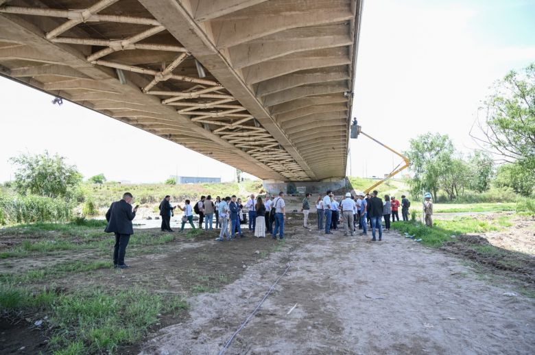 Poggi anunció que reinaugurará el puente ‘Monseñor Miranda’ para el aniversario de Villa Mercedes