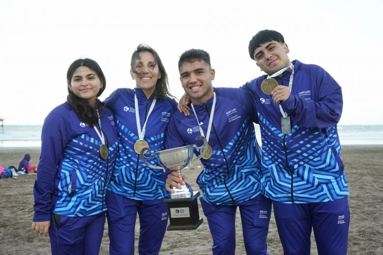 San Luis brilló en los Juegos Evita: regresa con 46 medallas y grandes logros