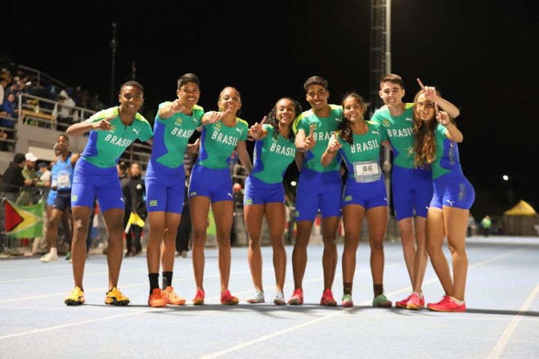 Brasil dominó el medallero del Sudamericano de Atletismo U18 en San Luis