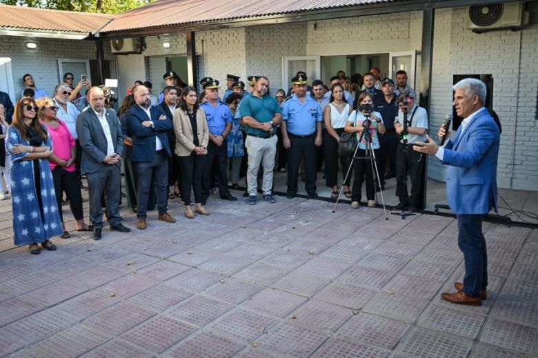 Con una inversión de $118 millones, inauguraron la renovada Comisaría N° 11 de Villa Mercedes