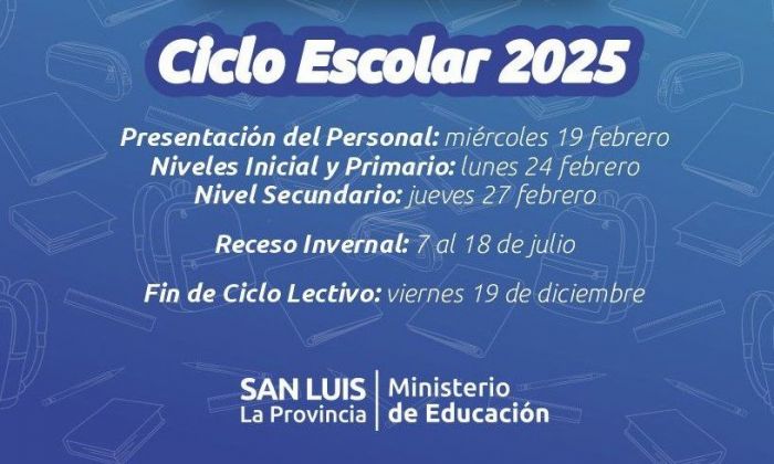 Consulta las fechas importantes para el regreso a clases 2025